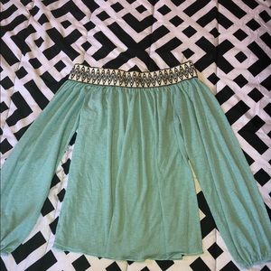 Persaya off the shoulder top